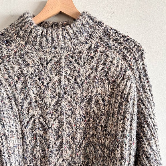 ba&sh Nathan Turtleneck Sweater | Multicolor | Size Small | US 4 - Picture 5 of 16